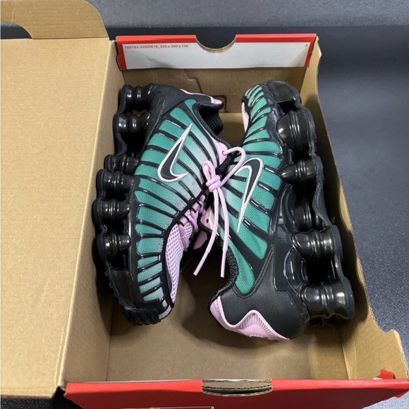 Nike Shox 🔥 TL Fade Watermelon Athletic Sneaker Shoes IH1336-600 Sz 7 8 9 NEW - Picture 4 of 14